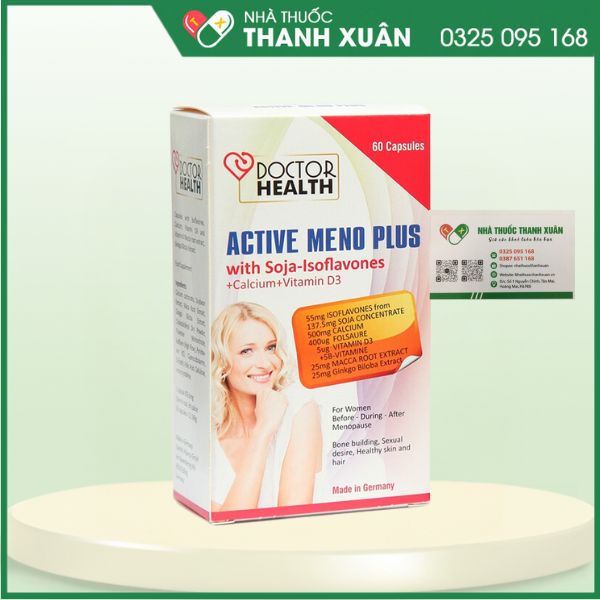 Doctor Health Active Meno Plus - Giúp hỗ trợ cân bằng nội tiết tố nữ